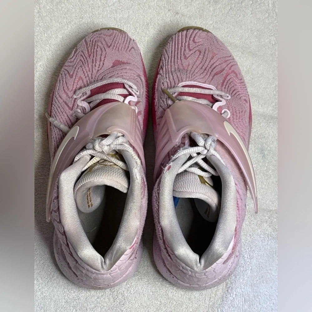 Nike KD 14 Aunt Pearls Men's Size 8 Basketball Shoe Pink Sneaker
